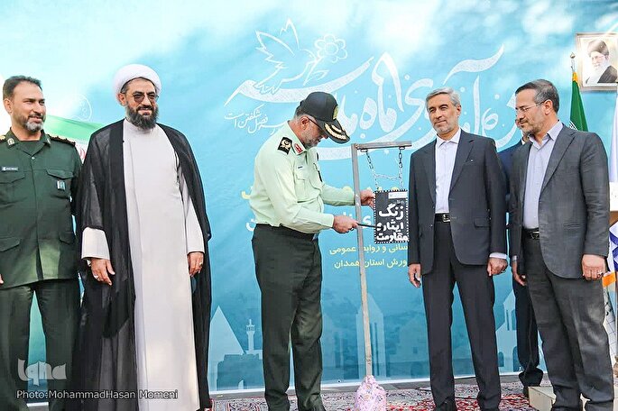 برگزاری مراسم استانی زنگ بازگشایی مدارس و مقاومت در همدان‎