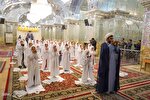 جشن تکلیف دختران در حرم شاهچراغ(ع)‎