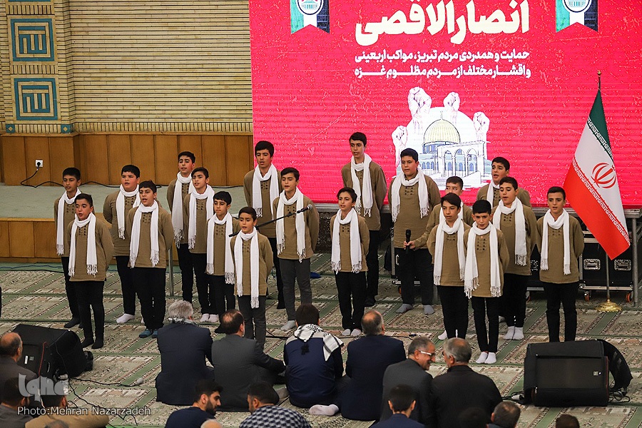 گردهمایی انصار الاقصی در تبریز‎