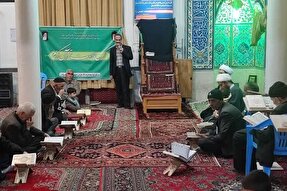 عکس | دومین کرسی تلاوت قرآن در روستای‌ جعفریه