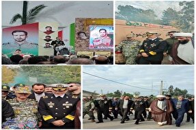 بیست‌ودومین یادواره سرداران شهید شهرستان سیمرغ برگزار شد + عکس