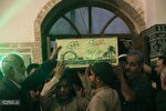 استقبال از شهید گمنام در مسجد باغ بهشت یزد