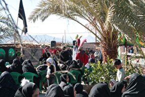 عکس | مجلس تعزیه خانگی در شهرستان راور