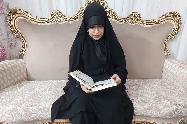 عاطفه بختیاری، یک حافظ کل قرآن‌کریم در خراسان جنوبی
