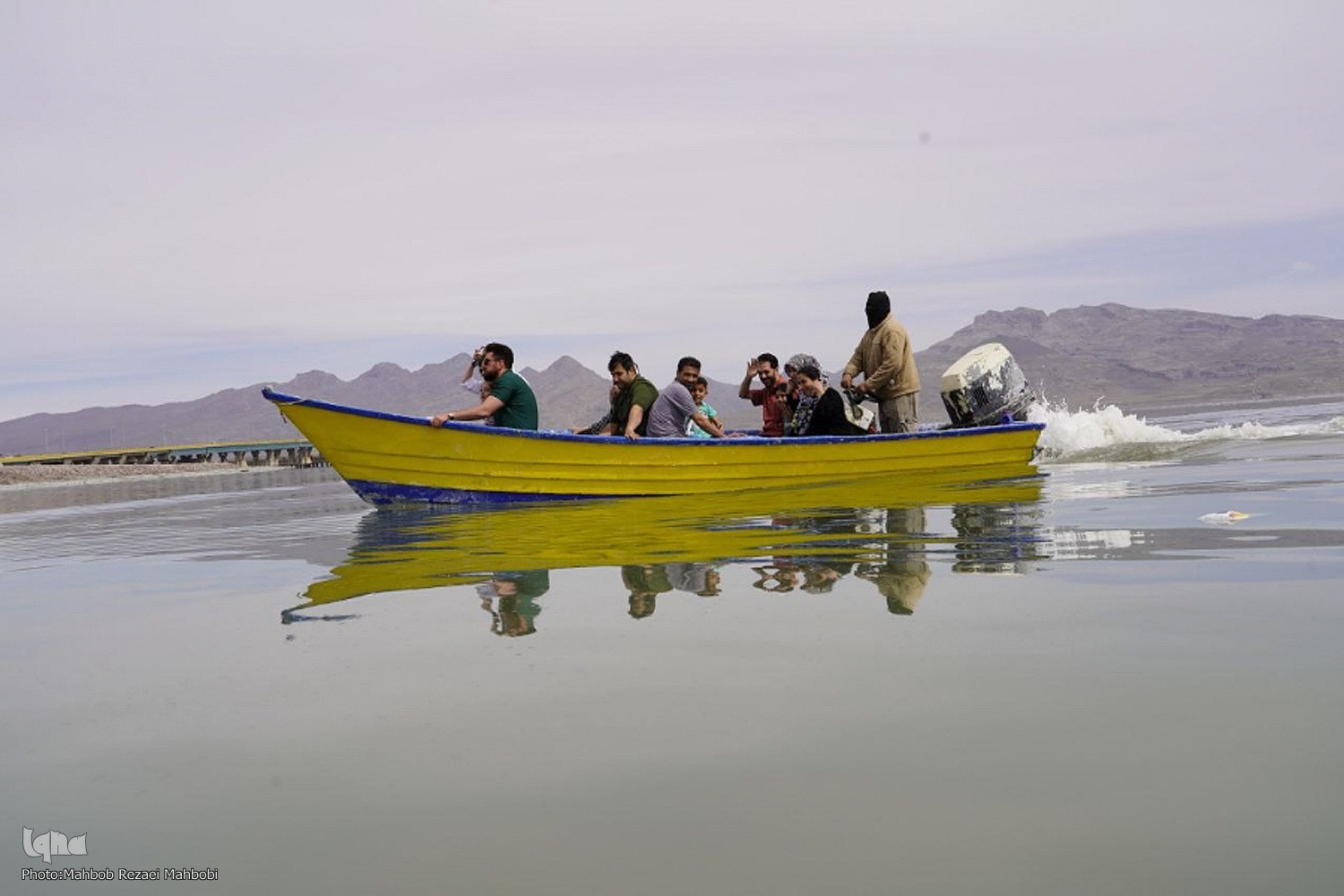 روزهای پرامید دریاچه ارومیه‎