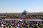 مراسم راهپیمایی روز جهانی قدس در میدان امام (ره) اصفهان