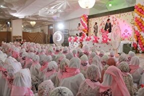 فیلم | برشی از جشن دختران روزه اولی در حرم بانوی کرامت