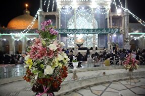 عکس| گل آرایی حرم مطهر حضرت معصومه(س) در عید سعید فطر