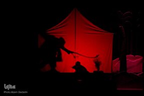 برپایی تعزیه در تئاتر شهر قزوین در شب‌های قدر