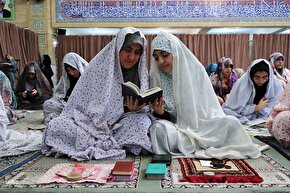 مراسم معنوی اعتکاف در سراسر کشور