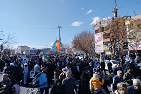 راهپیمایی نصر و جشن پیروزی مقاومت فلسطین در قم برگزار شد