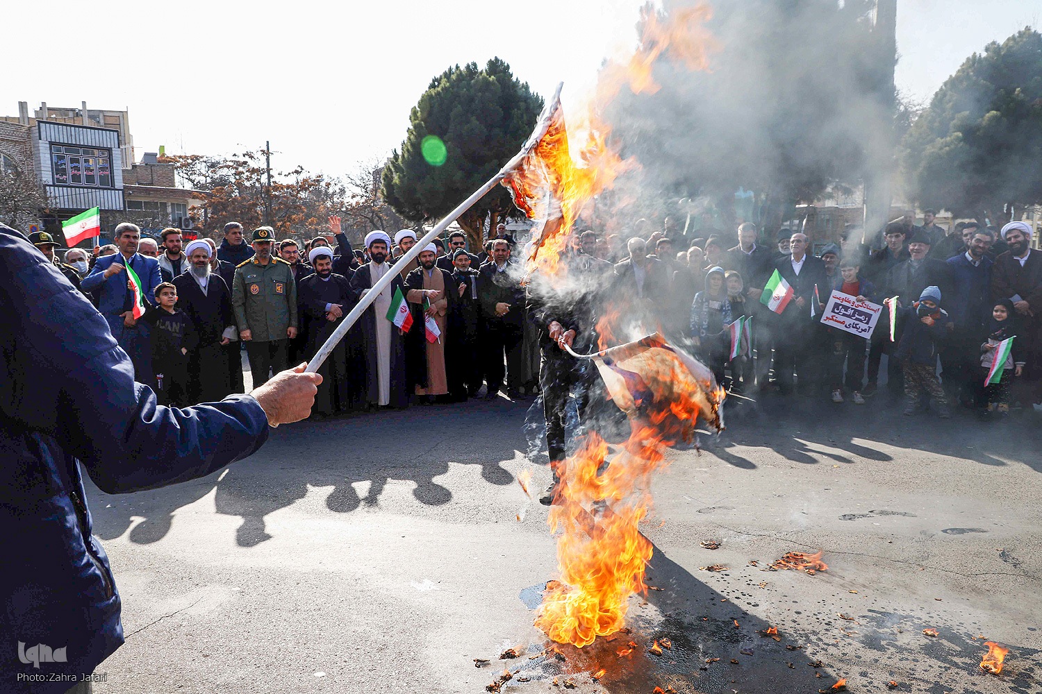 راهپیمایی ضد اسرائیلی و حمایت از پیروزی مقتدرانه جبهه مقاومت در شهرستان اهر