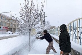 گروه‌های جهادی آذربایجان‌غربی به پویش برف‌تکانی پیوستند