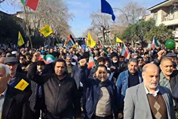 حضور باشکوه مردم گلستان در راهپیمایی ۲۲ بهمن
