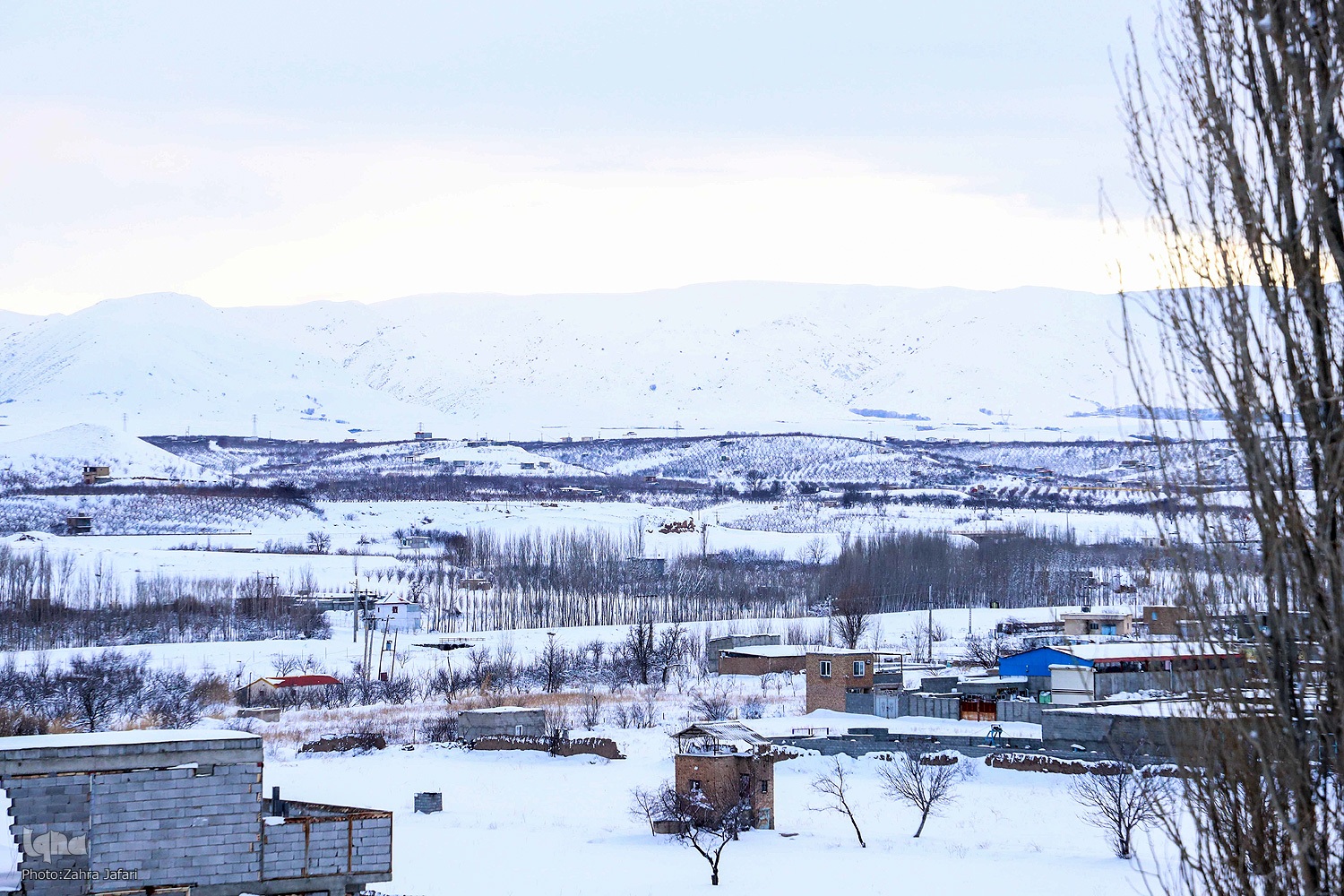 چهره برفی اهر