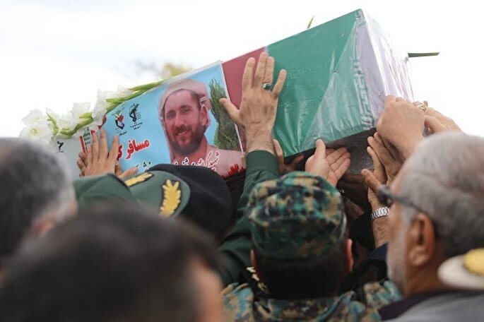 پیکر شهید محمدشفیع فیضی‌زاده به سرزمین مادریش بازگشت