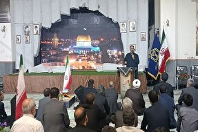 برپایی یادواره شهید گمنام دانشگاه علوم پزشکی خراسان‌شمالی