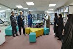 بازدید نمایندگان منتخب مردم قم در مجلس شورای اسلامی از کتابخانه مرکزی استان