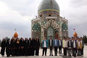 سرود | بازخوانی سرود «نغمه‌خوان» از سوی نوجوانان ده‌زیار