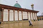 باران اردیبهشت در حرم شاهچراغ(ع)
