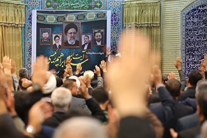 عکس | مراسم بزرگداشت شهید خدمت در دفتر امام جمعه ایلام