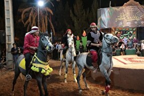 عکس | هشتمین شب از یازدهمین سوگواره ملی تعزیه ده‌زیار