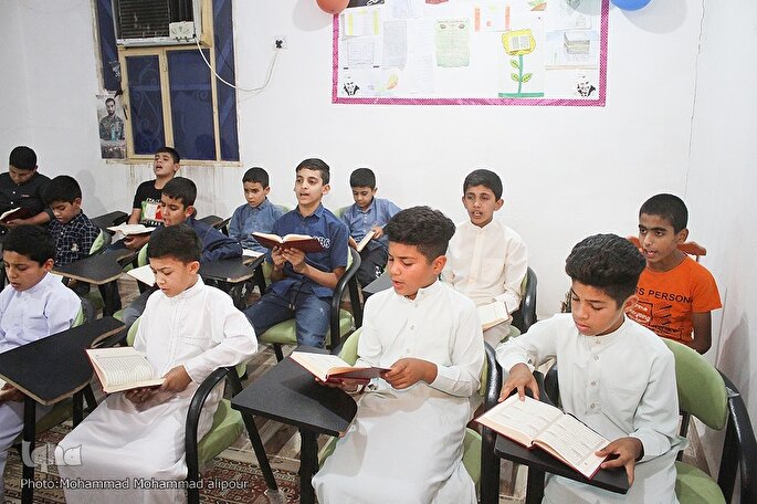 شرکت 600 قرآن‌آموز در دوره‌های تابستانه مؤسسه «انوارالهدی» کارون