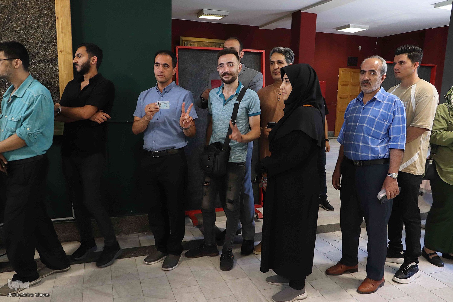 حضور هنرمندان تبریزی پای صندوق‌های رأی‎