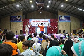 عکس | جشن سالروز میلاد امام هادی(ع) با حضور 700 قرآن‌آموز همدانی