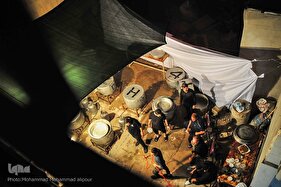 پخت غذای نذری در اهواز