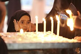 عکس | شام غریبان حسینی در مسجد مقدس جمکران