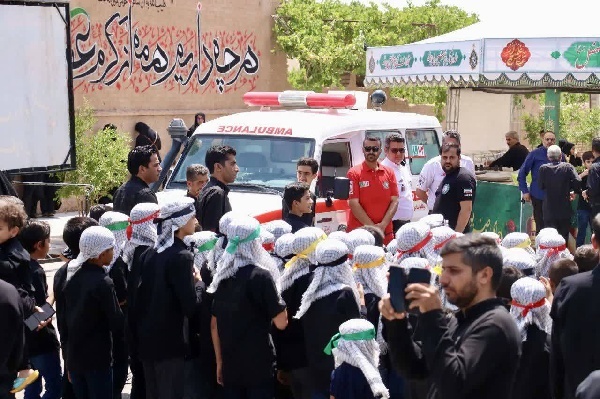 امدادرسانی در روز عاشورا