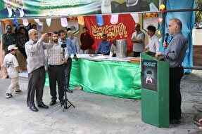 خیمه خدمت در منجیل برگزار شد