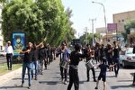 دسته‌روی هیات مذهبی خراسان‌شمالی در تاسوعای حسینی