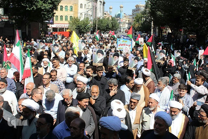 تجمع مردم ارومیه در محکومیت ترور شهید اسماعیل هنیه‎
