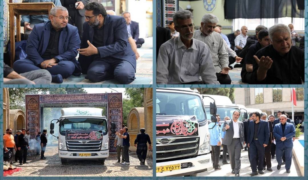 ارسال تجهیزات و ماشین‌آلات خدمات شهری به عتبات عالیات