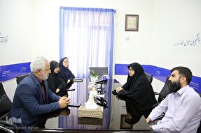 بازدید معاون تعاون اداره کل بنیاد شهید خراسان رضوی از ایکنا