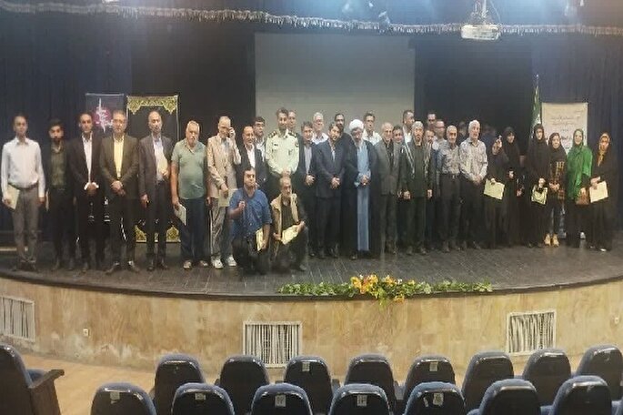 آیین تجلیل از خبرنگاران و اصحاب رسانه در بابلسر برگزار شد