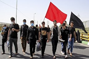 اجرای پویش دانش آموزی «یک  قدم تا حرم» در همدان