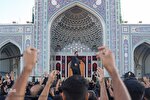 عکس | مراسم چهارپایه خوانی در حرم مطهر رضوی