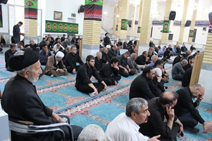 عکس | عزاداری سالروز شهادت امام رضا(ع) در کوهدشت
