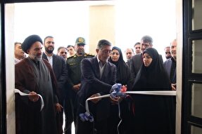 عکس | افتتاح کتابخانه «شهید رئیسی» پلدختر