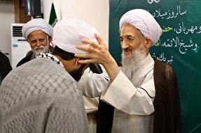 عکس | آیین عمامه‌گذاری طلاب در ساری