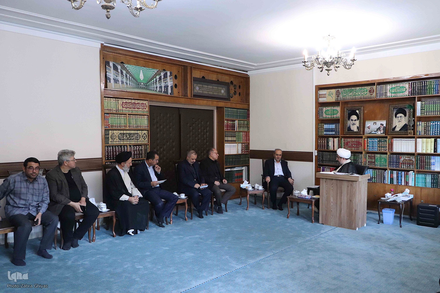 دیدار استاندار جدید آذربایجان شرقی با امام جمعه تبریز‎