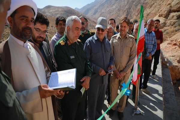فتتاح قنات روستای پلنگ آباد بخش ارسک شهرستان بشرویه