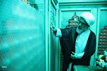 غبارروبی و عطرافشانی حرم مطهر امامزاده سیدعلی علیه السلام قم
