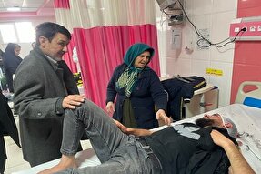 مراجعه 28 مصدوم ناشی از زلزله ۵.۲ ریشتری به بیمارستان در بجنورد