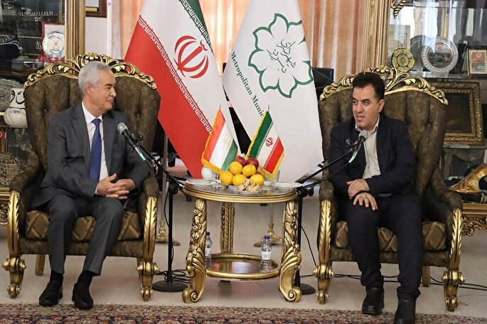 روابط تاجیکستان و ایران در تمام سطوح رو به گسترش است