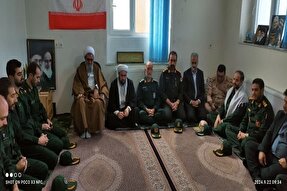 مسئول دفتر نمایندگی ولی‌فقیه در سپاه چالدران با امام جمعه شهرستان دیدار کرد