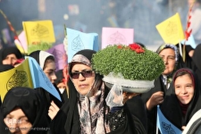 فیلم | گرامیداشت سالروز ورود بانوی کرامت به قم